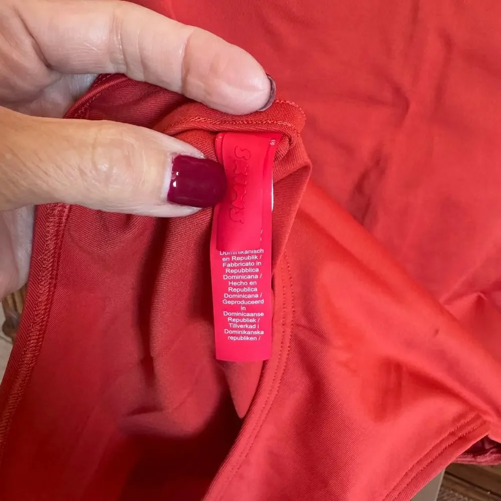 SKIMS Classic Swim Convertible One Piece Swimsuit Terra Size Small NWOT